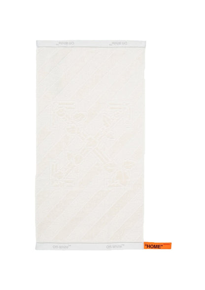 OFF-WHITE Towel Set White/Ice Grey