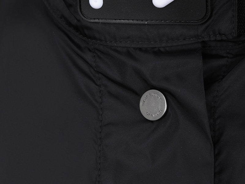 OFF-WHITE Track Coat Black/White