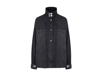 OFF-WHITE Track Coat Black/White