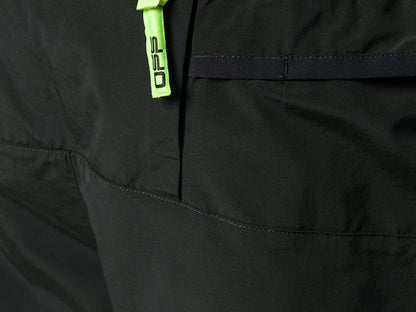 OFF-WHITE Track Shorts Black/Silver