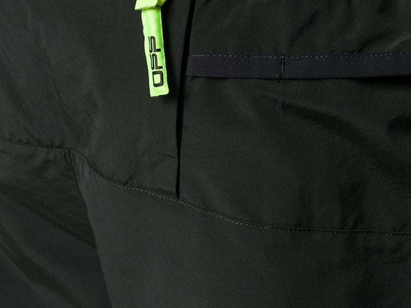 OFF-WHITE Track Shorts Black/Silver