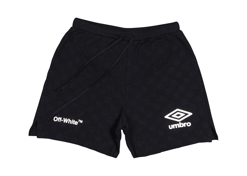 OFF-WHITE Umbro Knit Shorts Black