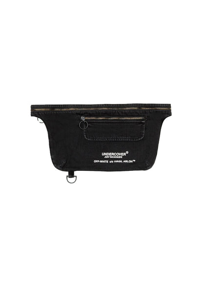 OFF-WHITE Undercover Denim Hip Sack Black/Multicolor
