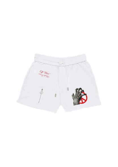 OFF-WHITE Undercover Mesh Shorts White/Multicolor