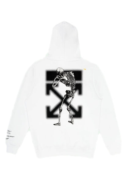 OFF-WHITE Undercover Skeleton RVRS Hoodie White/Multicolor