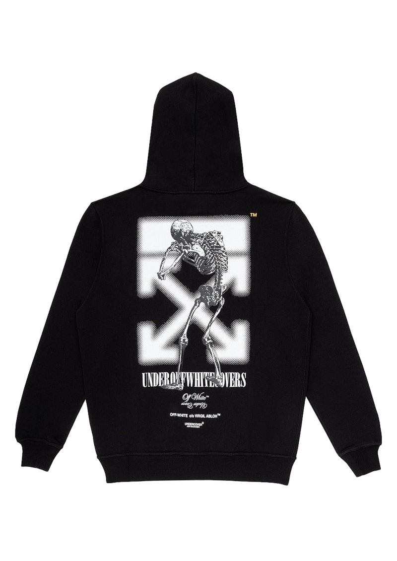 OFF-WHITE Undercover Skeleton RVRS Zipped Hoodie Black/Multicolor