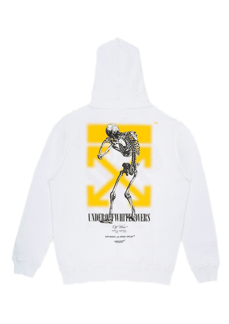 OFF-WHITE Undercover Skeleton RVRS Zipped Hoodie White/Multicolor