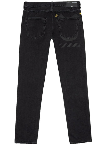 OFF-WHITE Undercover Slim 5 Pocket Denim Pants Black/Multicolor