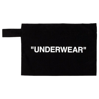 OFF-WHITE Underwear Pouch Black/White