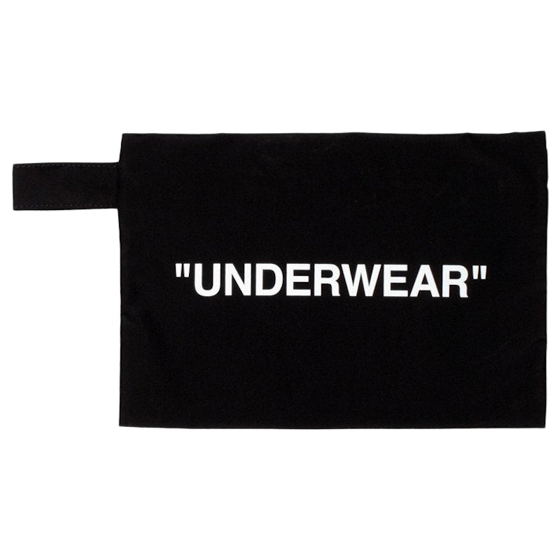 OFF-WHITE Underwear Pouch Black/White