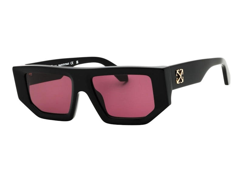 OFF-WHITE Vancouver Sunglasses Black Dark Burgundy (OERI13FC99PLA0011028)