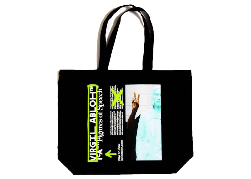 OFF-WHITE Virgil Abloh ICA Abloh Tote Black