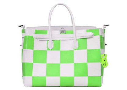 OFF-WHITE Virgil Abloh ICA Square Bag XL White/Green