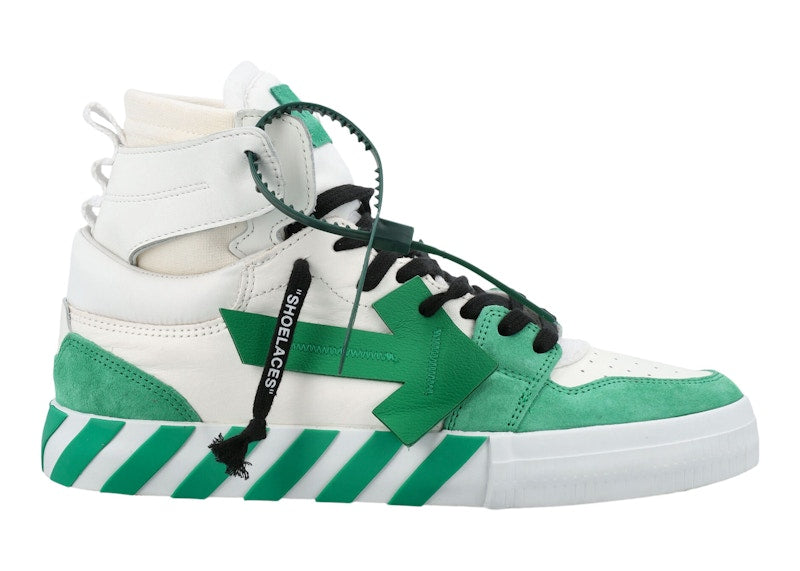 OFF-WHITE Vulc High White Green