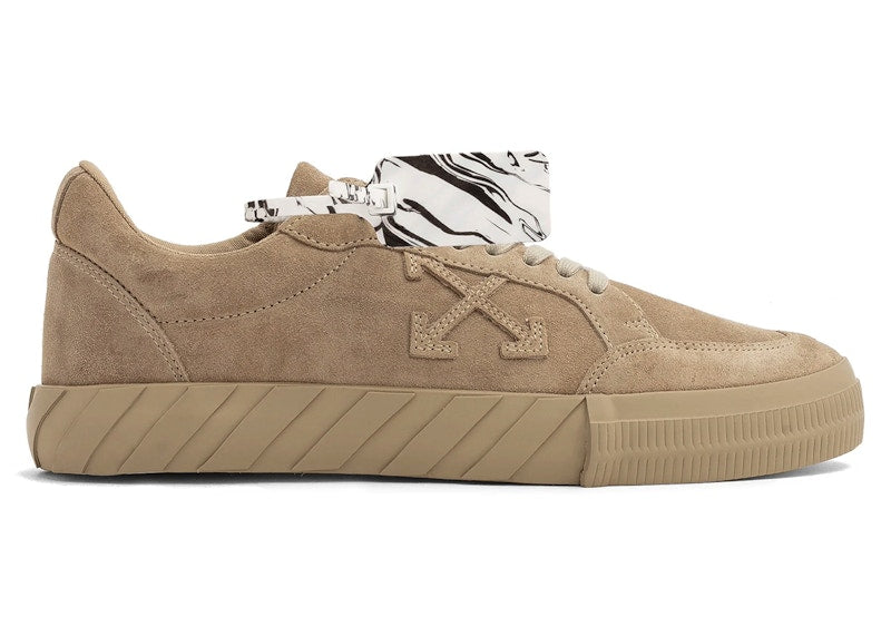 OFF-WHITE Vulc Low Beige Suede