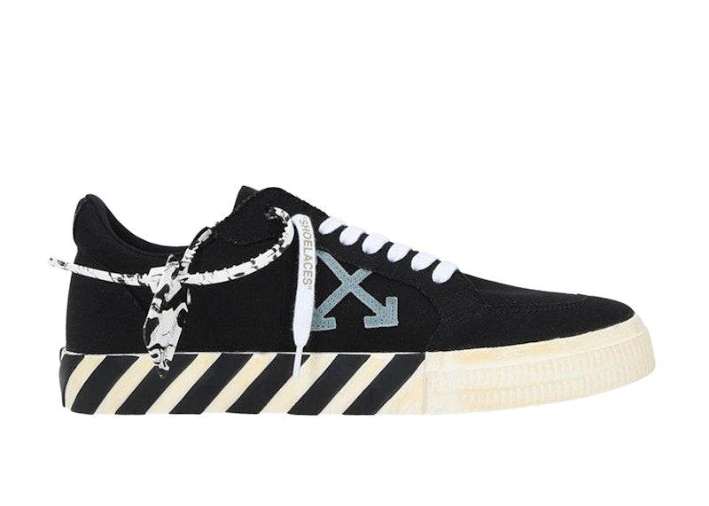 OFF-WHITE Vulc Low Eco Canvas Black White Blue