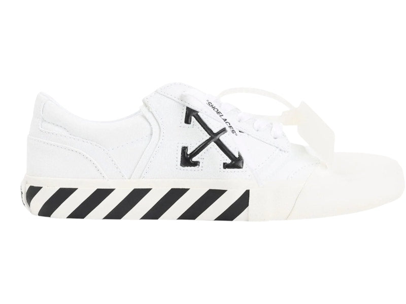 OFF-WHITE Vulc Low White Black FW25