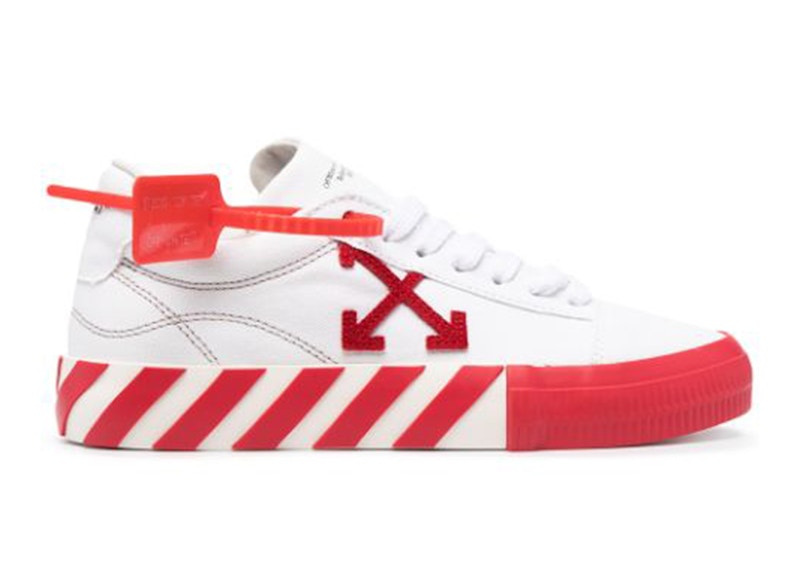OFF-WHITE Vulc Low White Red SS21