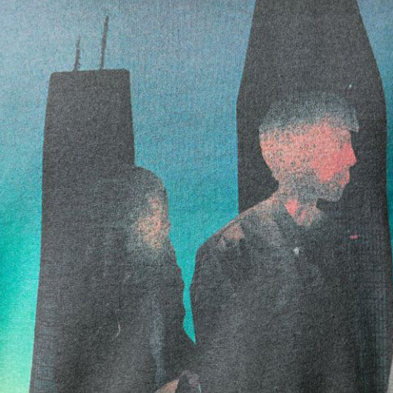 OFF-WHITE WOMAN Graphic Print T-shirt Grey/Multicolor