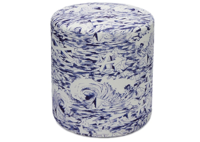 OFF-WHITE Waves Pattern Stool