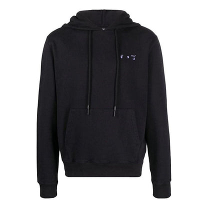 OFF-WHITE We Arrow Tape Slim Hoodie Blue/Black