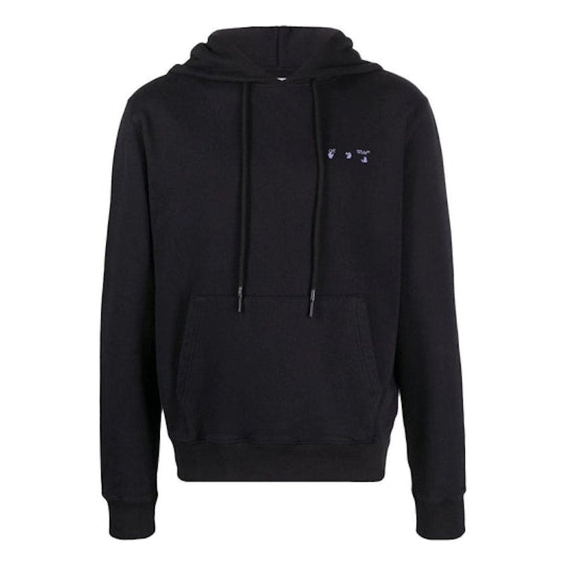 OFF-WHITE We Arrow Tape Slim Hoodie Blue/Black