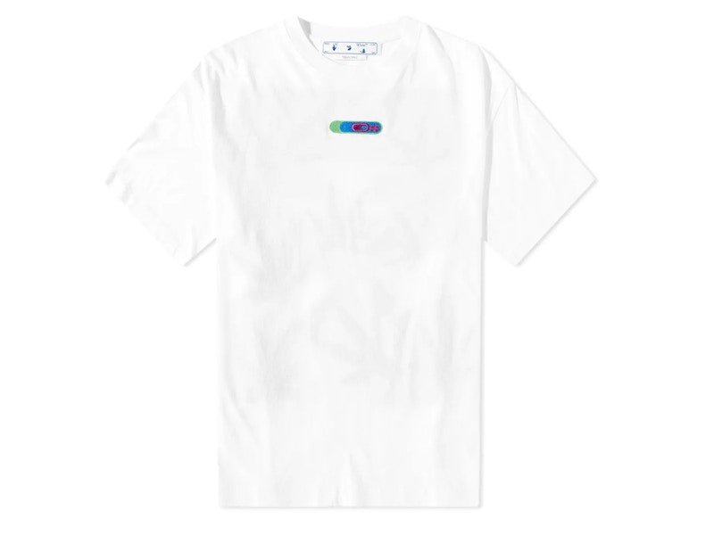 OFF-WHITE Weed Arrows Oversized T-Shirt White/Green