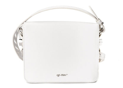 OFF-WHITE White Diag Flap Bag White