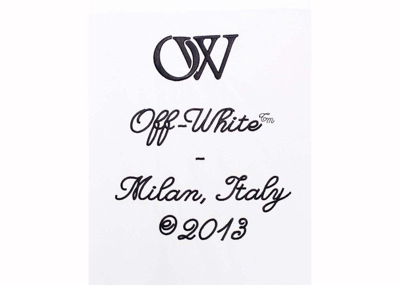 OFF-WHITE White Embroidered Shirt White