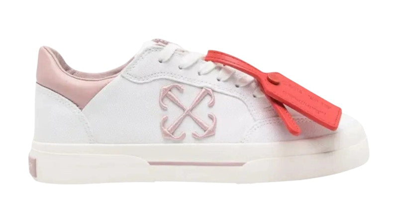 OFF-WHITE Wmns New Low Vulcanized White Light Pink (Women's)