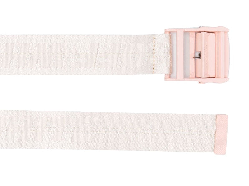 OFF-WHITE Womens 2.0 Industrial Logo Belt White/Pink