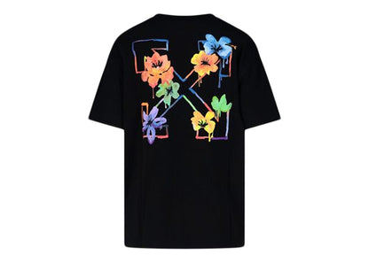 OFF-WHITE Women's Floral Aarows T-Shirt Black/Multi