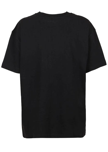 OFF-WHITE Womens Underlined Logo T-Shirt Black/White
