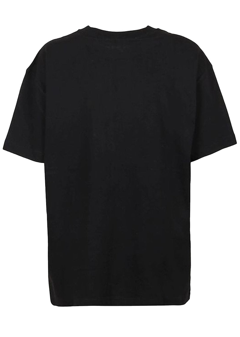 OFF-WHITE Womens Underlined Logo T-Shirt Black/White