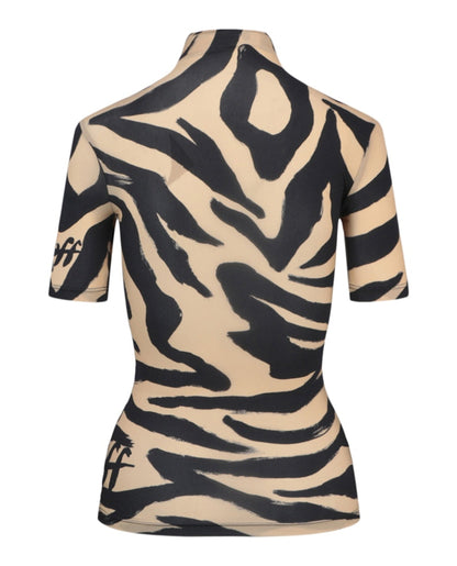OFF-WHITE Zebra Sec Skin Short Sleeve Shirt Multi