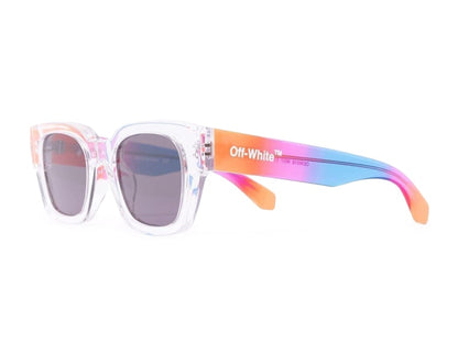 OFF-WHITE Zurich Rainbow Frame Sunglasses Clear/Multi (OERI018S22PLA0018607)