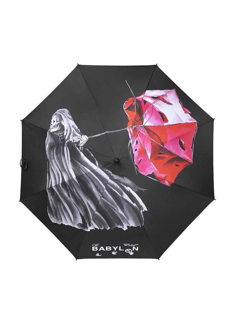 OFF-WHITE x Babylon Reaper Umbrella Black