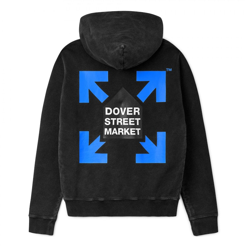 OFF-WHITE x Dover Street Market Vintage Hoodie Blue/Black