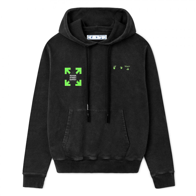OFF-WHITE x Dover Street Market Vintage Hoodie Green/Black