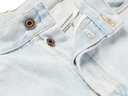 OFF-WHITE x Ev Bravado Distressed Bleach Denim Jeans Bleach/Black