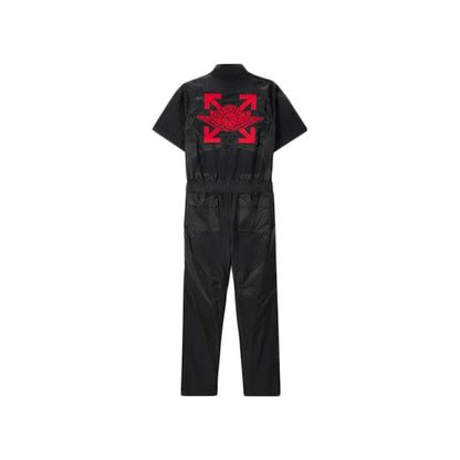 OFF-WHITE x Jordan Boiler Suit Black