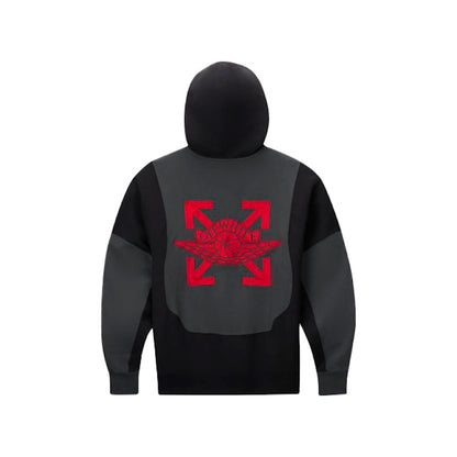 OFF-WHITE x Jordan Hoodie Black