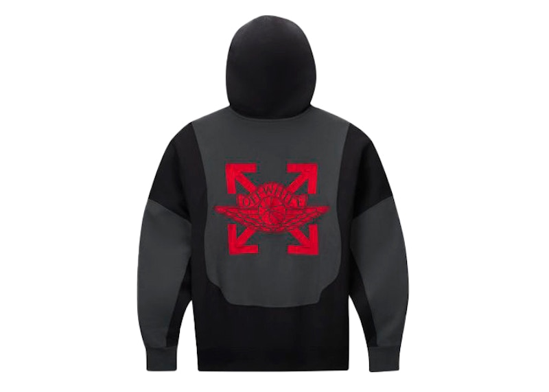 OFF-WHITE x Jordan Hoodie Hoodie (Asia Sizing) Black