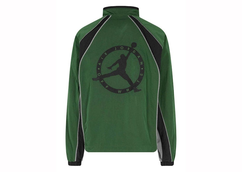 OFF-WHITE x Jordan Track Jacket Black/Green
