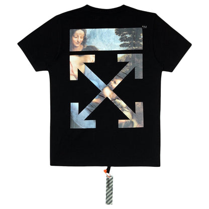 OFF-WHITE x Louvre Leonardo T-shirt Black/White