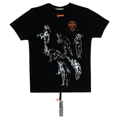 OFF-WHITE x Louvre Leonardo T-shirt Black/White