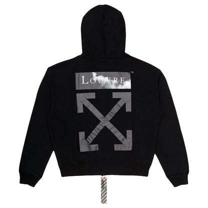 OFF-WHITE x Louvre Virgin Hoodie Black/White