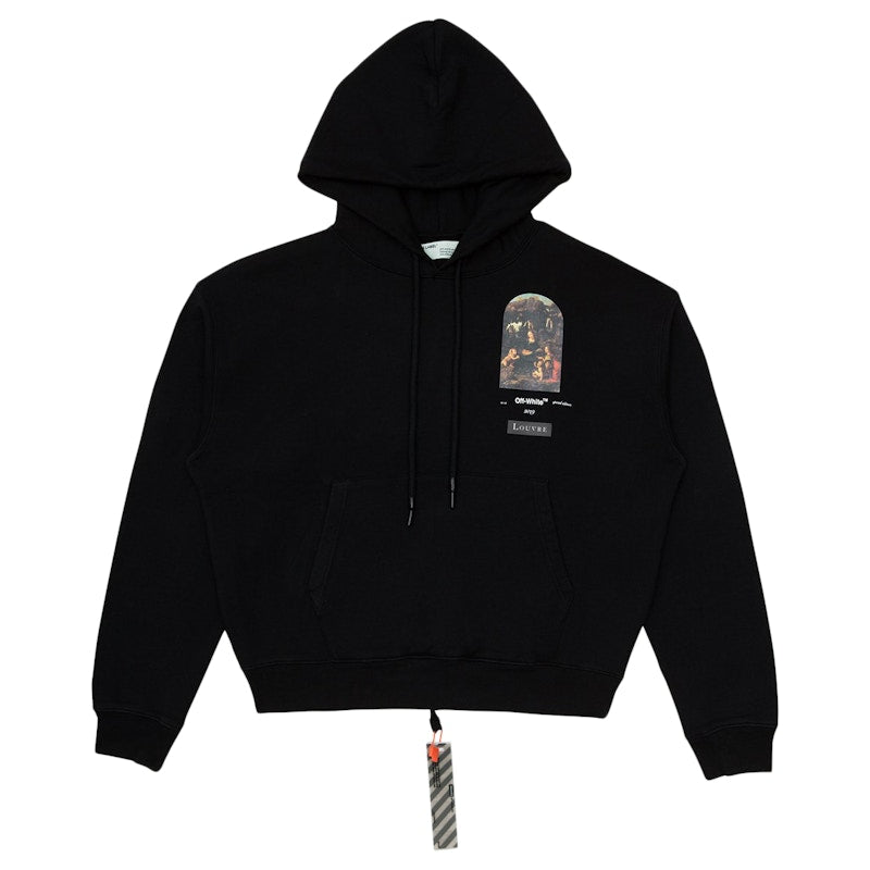 OFF-WHITE x Louvre Virgin Hoodie Black/White