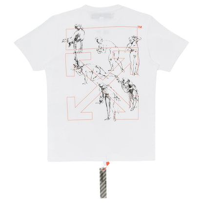 OFF-WHITE x Louvre Virgin T-shirt White/Black