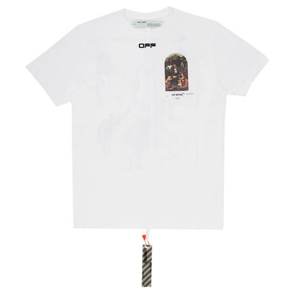 OFF-WHITE x Louvre Virgin T-shirt White/Black